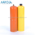 Arkool famous brand R404a(HFC-404a) Refrigerant gas from China sales high pressure acetylene gas cylinder